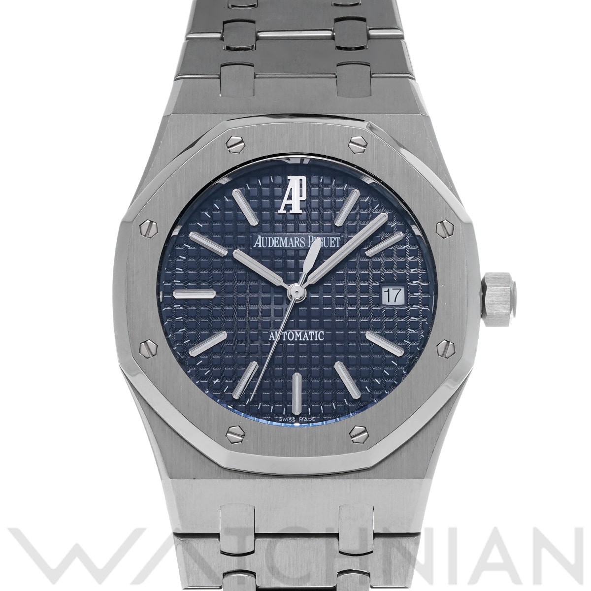 オーデマ ピゲ ロイヤルオーク 15300ST.OO.1220ST.02 ブルー メンズ 時計 【中古】【wristwatch】