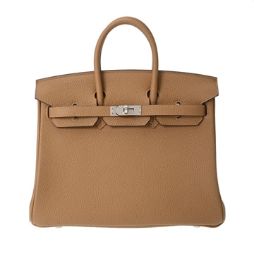 エルメス バーキン 25 ビスキュイ トゴ レディース バッグ 【未使用】【bag】