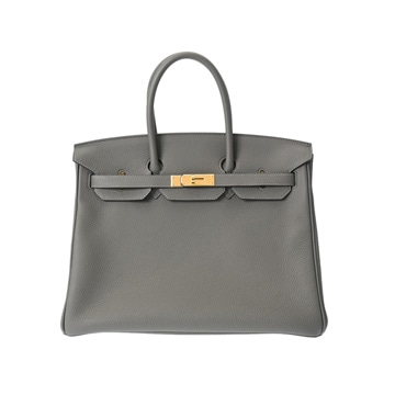 エルメス バーキン 35 グリメイヤー トゴ ユニセックス バッグ 【中古】【bag】