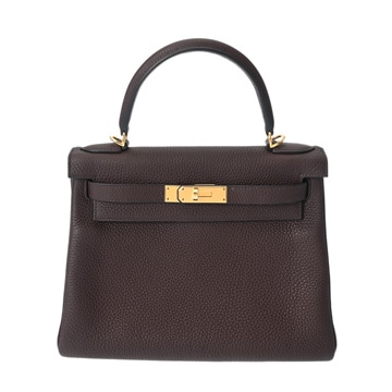 エルメス ケリー 28 内縫い ルージュセリエ トリヨンクレマンス レディース バッグ 【中古】【bag】