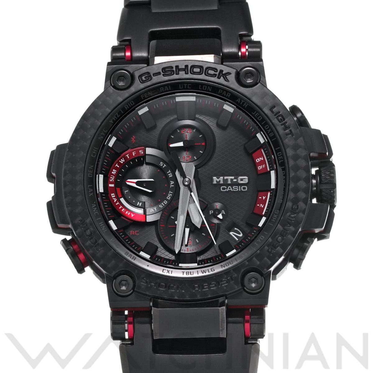 カシオ G-SHOCK MTG-B1000シリーズ MTG-B1000XBD-1AJF ブラック メンズ 時計 【中古】【wristwatch】