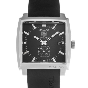 タグ ホイヤー モナコ キャリバー6 WW2110.FT6005 ブラック メンズ 時計 【中古】【wristwatch】