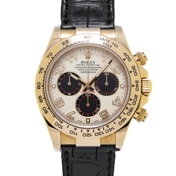 ロレックス コスモグラフ デイトナ 116518 ホワイト/ブラック メンズ 時計 【中古】【wristwatch】
