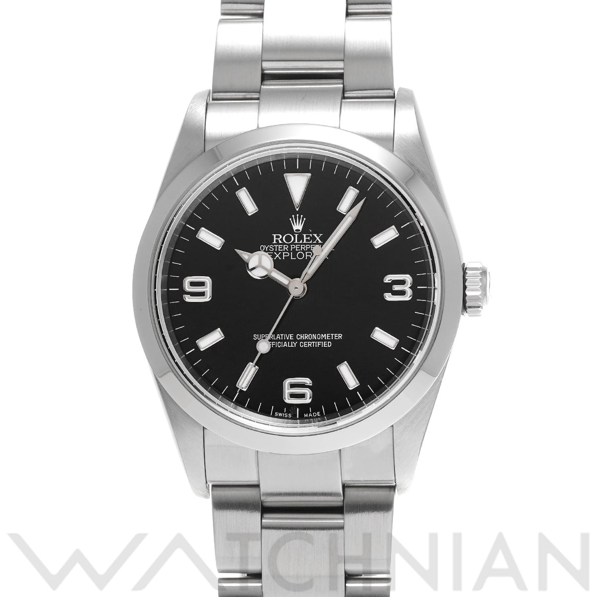 ロレックス エクスプローラー 114270 ブラック メンズ 時計 【中古】【wristwatch】