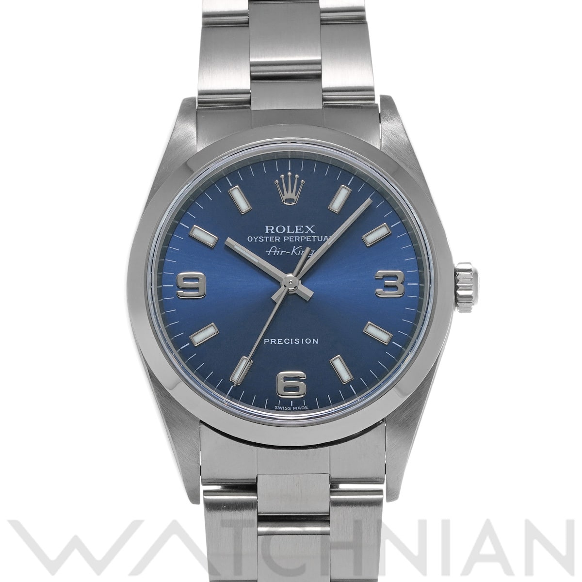 ロレックス エアキング 14000 ブルー メンズ 時計 【中古】【wristwatch】