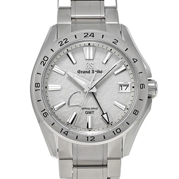グランドセイコー エボリューション ９ コレクション スプリングドライブ GMT SBGE285 アイボリー メンズ 時計 【中古】【wristwatch】