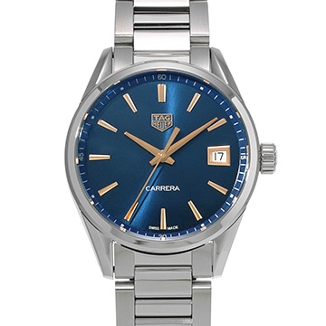 タグ ホイヤー カレラ クォーツ WBK1312.BA0652 ブルー メンズ 時計 【中古】【wristwatch】