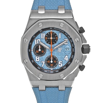 オーデマ ピゲ ロイヤルオーク オフショア クロノグラフ 26238ST.OO.A340CA.01 ブルー メンズ 時計 【中古】【wristwatch】