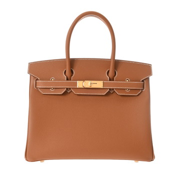 エルメス バーキン 30 ゴールド ヴォーエプソン レディース バッグ 【未使用】【bag】