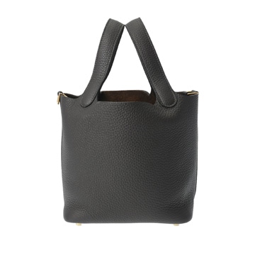 エルメス ピコタン ロック PM  エベンヌ/ゴールド金具 トリヨンクレマンス レディース バッグ 【未使用】【bag】