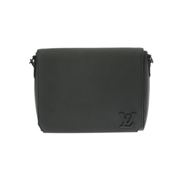 ルイ ヴィトン テイクオフ メッセンジャー ノワール M57080 グレインレザー メンズ バッグ 【中古】【bag】