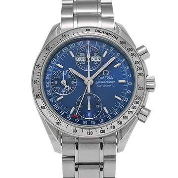 オメガ スピードマスター トリプルカレンダー 3523.80 ブルー メンズ 時計 【中古】【wristwatch】