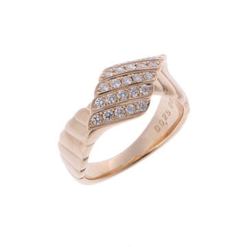 ポーラ ダイヤリング ゴールド K18イエローゴールド YG レディース ジュエリー 【中古】【jewelry】
