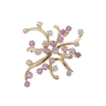 ジュネ ブローチ ペンダントトップ ゴールド K18イエローゴールド YG レディース ジュエリー 【中古】【jewelry】