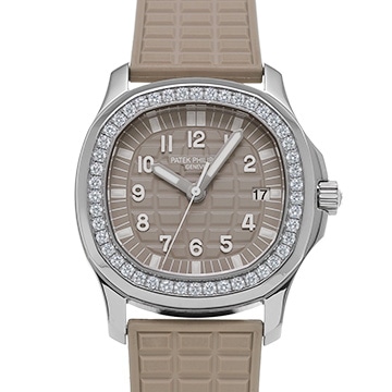 パテック フィリップ アクアノート ルーチェ 5067A-020 ベージュ レディース 時計 【中古】【wristwatch】