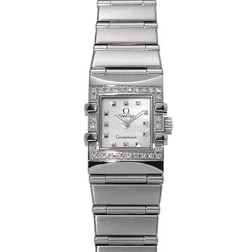 オメガ コンステレーション カレ クォーツ 1535.71 ホワイトシェル レディース 時計 【中古】【wristwatch】