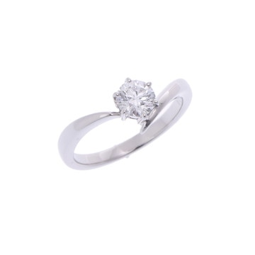 ミキモト ダイヤ リング シルバー Pt950プラチナ レディース ジュエリー 【中古】【jewelry】