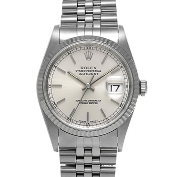 ロレックス デイトジャスト 16234 シルバー メンズ 時計 【中古】【wristwatch】