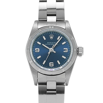 ロレックス オイスターパーペチュアル 67230 ブラック レディース 時計 【中古】【wristwatch】