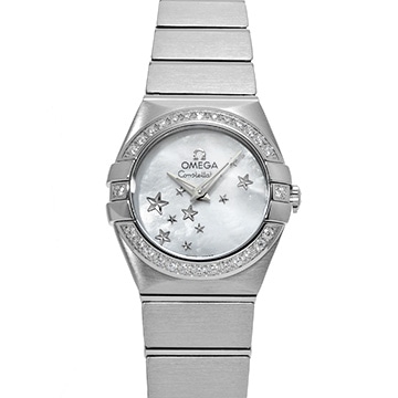 オメガ コンステレーション クォーツ 123.15.24.60.05.003 ホワイトシェル レディース 時計 【中古】【wristwatch】