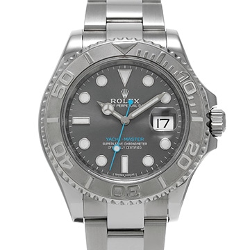 ロレックス ヨットマスター 40 116622 ダークロジウム メンズ 時計 【中古】【wristwatch】