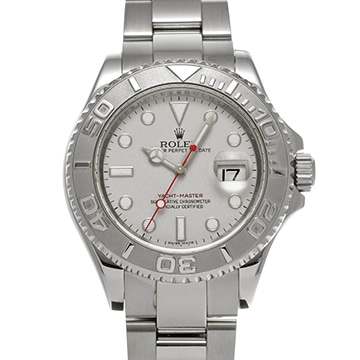 ロレックス ヨットマスター ロレジウム 16622 グレー メンズ 時計 【中古】【wristwatch】