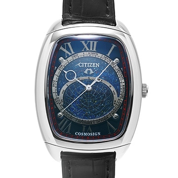 シチズン カンパノラ コスモサイン トノー 4391-H30890 ブルー メンズ 時計 【中古】【wristwatch】