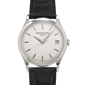 パテック フィリップ カラトラバ 5296G-001 シルバー メンズ 時計 【中古】【wristwatch】