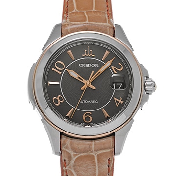 セイコー クレドール パシフィーク  GCBR984 ブラック メンズ 時計 【中古】【wristwatch】