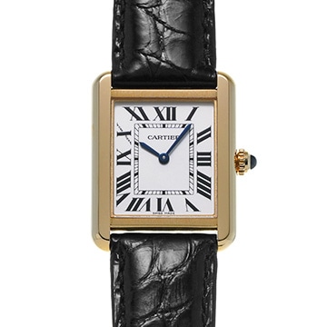 カルティエ タンクソロ SM W5200002 シルバー レディース 時計 【中古】【wristwatch】