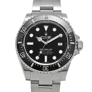 ロレックス シードゥエラー 4000 116600 ブラック メンズ 時計 【中古】【wristwatch】