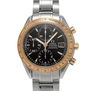 オメガ スピードマスター デイト 323.21.40.40.01.001 ブラック メンズ 時計 【中古】【wristwatch】
