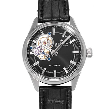 ゼニス エル・プリメロ シノプシス  03.2170.4613/21.C714 ブラック メンズ 時計 【中古】【wristwatch】