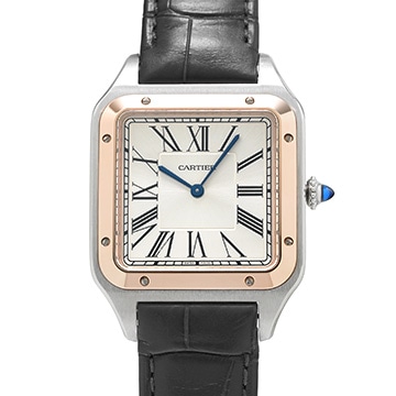 カルティエ サントス デュモン  XL W2SA0017 シルバー メンズ 時計 【中古】【wristwatch】