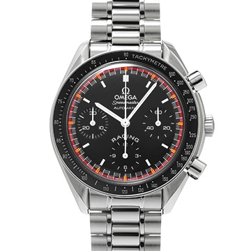 オメガ スピードマスター レーシング ミハエル・シューマッハ 2000 3518.50 ブラック メンズ 時計 【中古】【wristwatch】