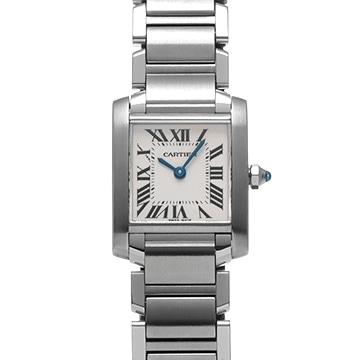 カルティエ タンクフランセーズ SM　 W51008Q3 シルバー レディース 時計 【中古】【wristwatch】