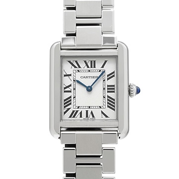 カルティエ タンク ソロ SM W5200013 シルバー レディース 時計 【中古】【wristwatch】