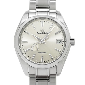 グランドセイコー ヘリテージコレクション スプリングドライブ SBGA201 シルバー メンズ 時計 【中古】【wristwatch】