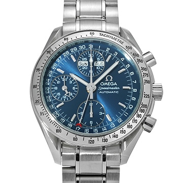 オメガ スピードマスター トリプルカレンダー 3523.80 ブルー メンズ 時計 【中古】【wristwatch】