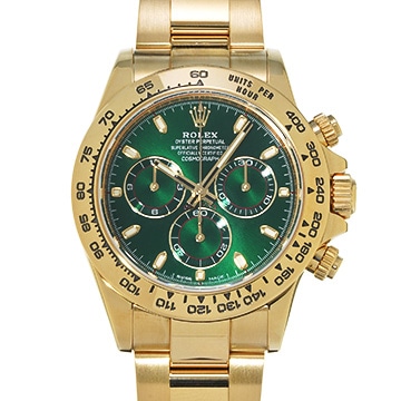 ロレックス コスモグラフ デイトナ 116508 グリーン メンズ 時計 【中古】【wristwatch】