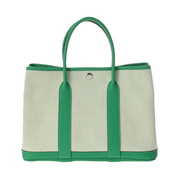 エルメス ガーデンパーティ TPM ヴェールジェイド ネゴンダ/トワルツイルアッシュ レディース バッグ 【未使用】【bag】