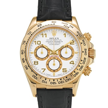 ロレックス コスモグラフ デイトナ 16518 ホワイト メンズ 時計 【中古】【wristwatch】
