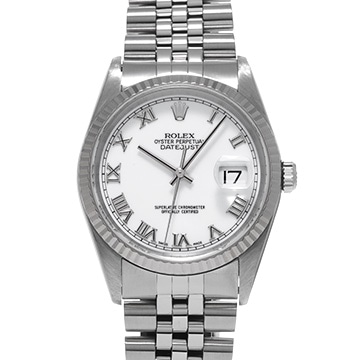 ロレックス デイトジャスト 16234 ブラック メンズ 時計 【中古】【wristwatch】