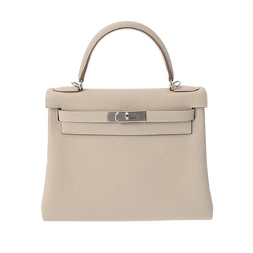エルメス ケリー 28 内縫い クレ トゴ レディース バッグ 【未使用】【bag】