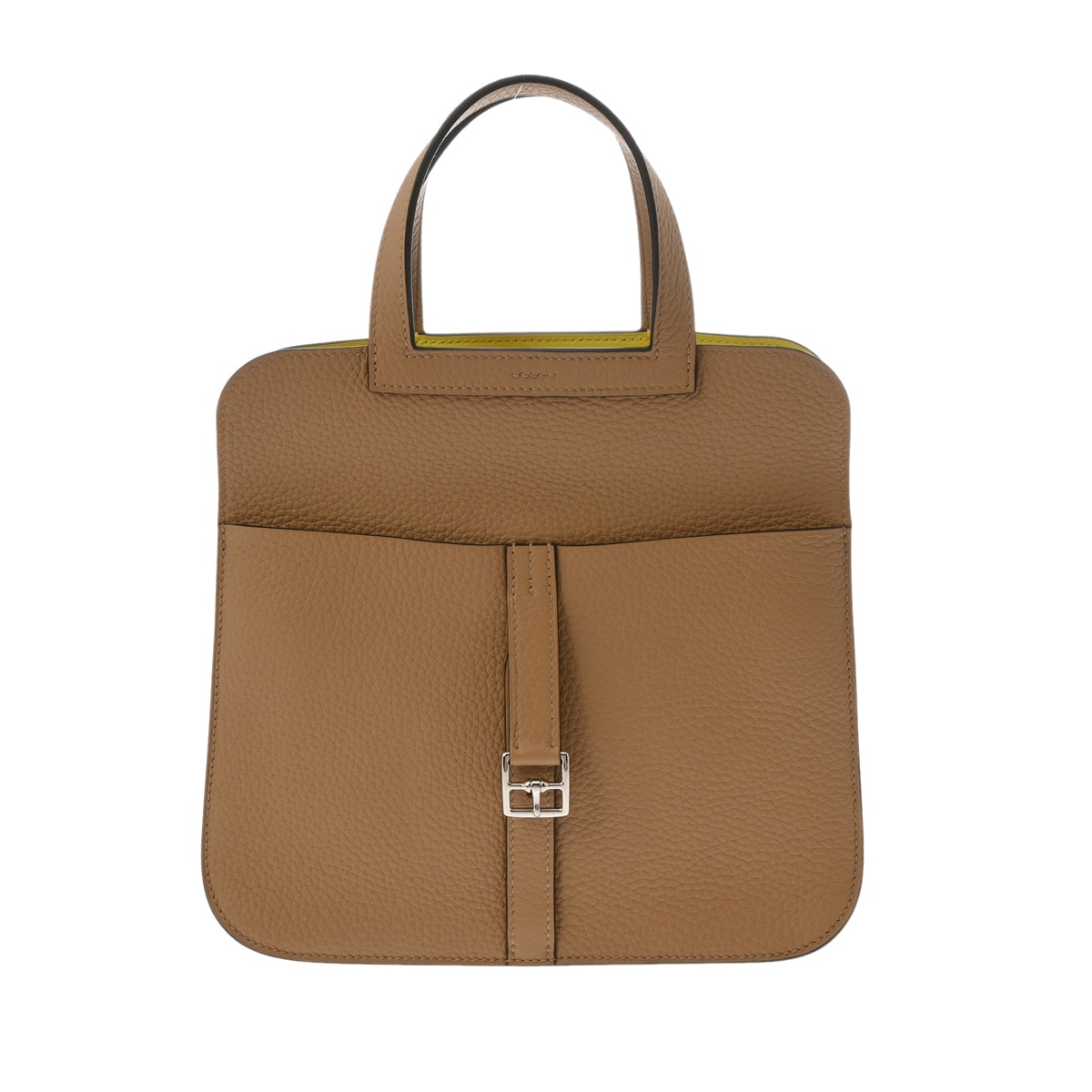 エルメス アルザン 25 2WAY チャイ/ライム/パラジウム金具 トリヨンクレマンス レディース バッグ 【未使用】【bag】