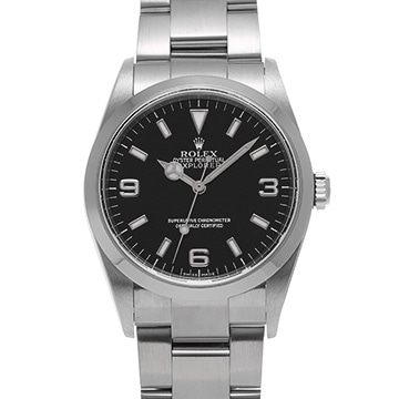 ロレックス エクスプローラー 114270 ブラック メンズ 時計 【中古】【wristwatch】