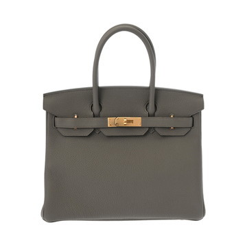 エルメス バーキン 30 エタン/ローズゴールド金具 トゴ レディース バッグ 【中古】【bag】