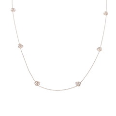 ピアジェ ローズネックレス 10モチーフ ゴールド K18ピンクゴールド PG レディース ジュエリー 【中古】【jewelry】