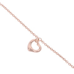 ティファニー オープンハートブレスレット ゴールド K18ピンクゴールド PG レディース ジュエリー 【中古】【jewelry】