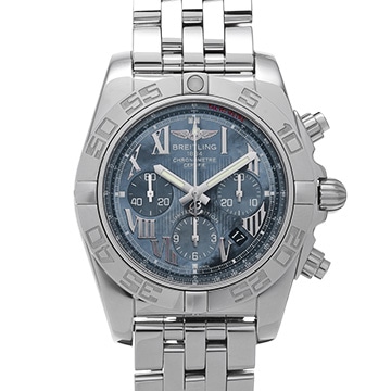 ブライトリング クロノマット 44 A011BMPPA ブルーシェル メンズ 時計 【中古】【wristwatch】